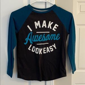 Boy’s Old Navy Size 8 Long Sleeve Graphic T